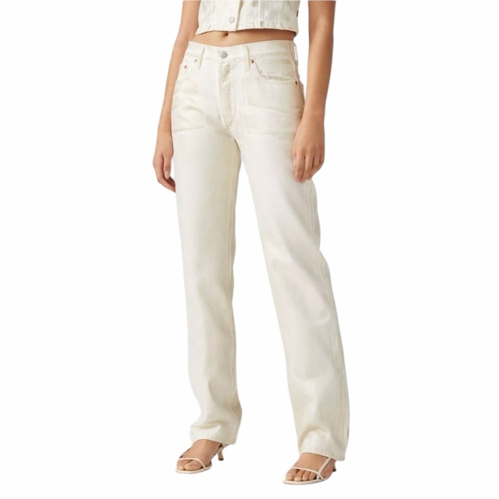 LEVIS 501 90s Luminary White 30 x 30 New